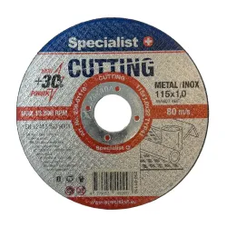 SPECIALIST+ metalli lõikeketas CUTTING, 115x1,0x22 mm