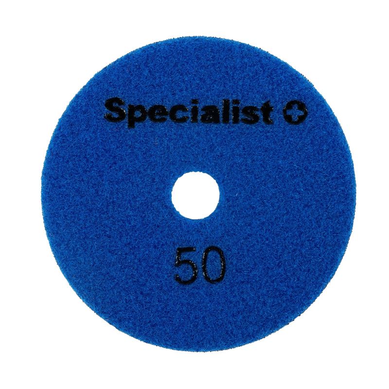 SPECIALIST+ dimanta slīpēšanas plāksne, universāls, 100 mm, 50P