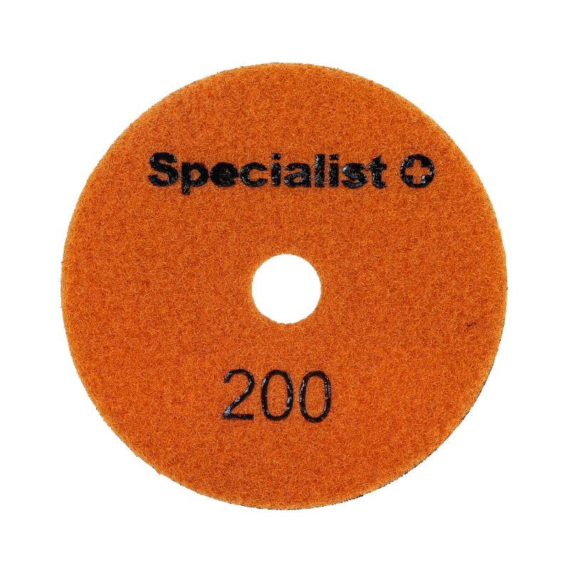 SPECIALIST+ dimanta slīpēšanas plāksne, universāls, 100 mm, 200P