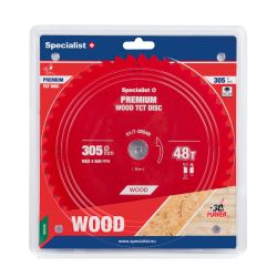 Cutting disc 305x48Tx30mm, Wood PREMIUM, SPECIALIST+