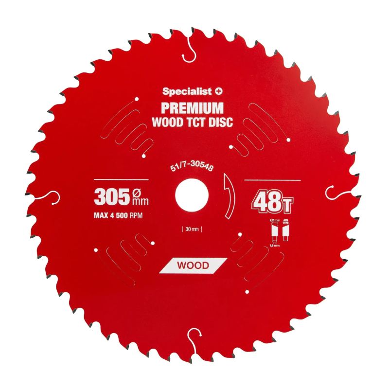 Griešanas disks 305x48Tx30mm, Wood PREMIUM, SPECIALIST+