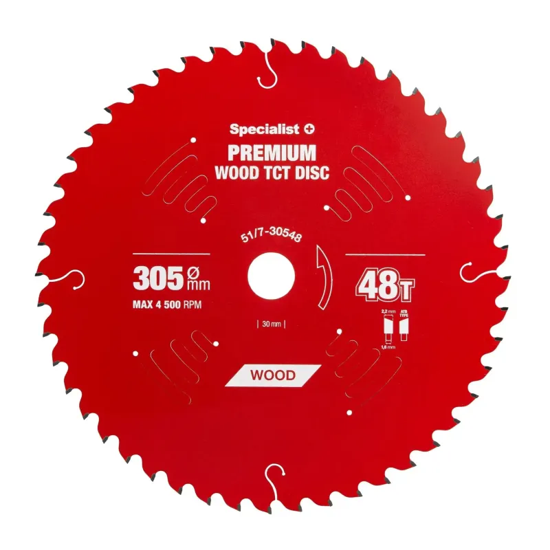 Griešanas disks 305x48Tx30mm, Wood PREMIUM, SPECIALIST+