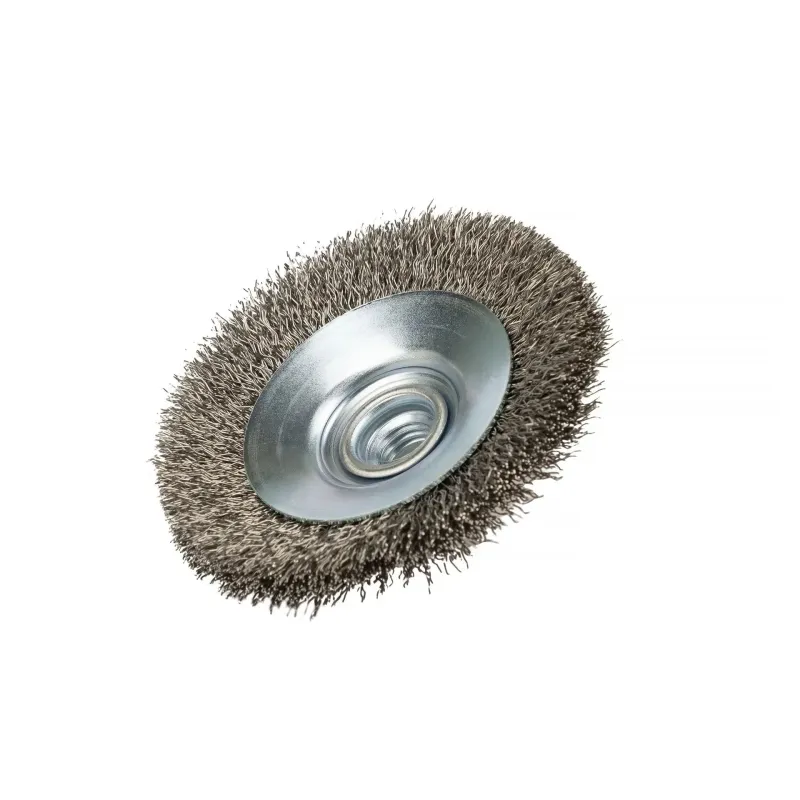 Stiepļu birstes ripa ar taisnu stiepli, 100 mm, M14, SPECIALIST+