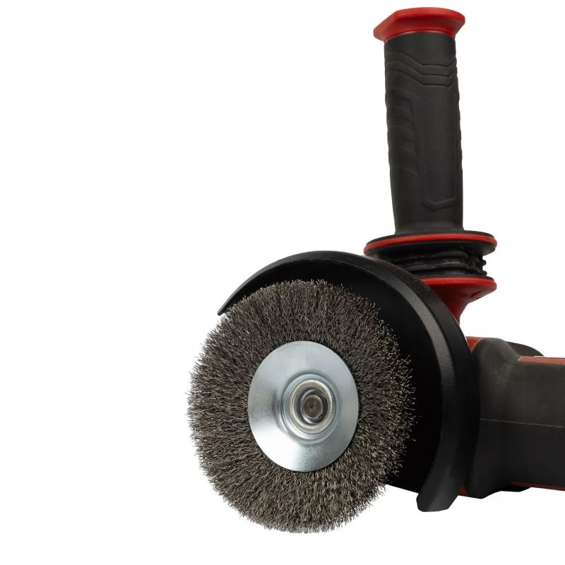 Stiepļu birstes ripa ar taisnu stiepli, 100 mm, M14, SPECIALIST+