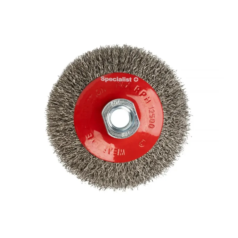 Vielinis šlifavimo diskas, tiesios vielos, 100 mm, M14, SPECIALIST+