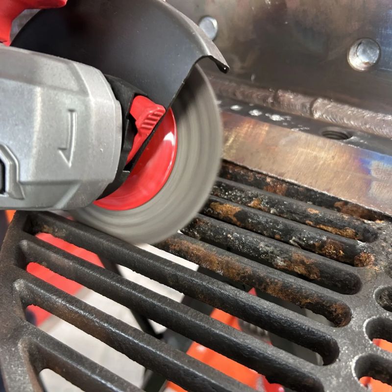 Stiepļu birstes ripa ar taisnu stiepli, 100 mm, M14, SPECIALIST+