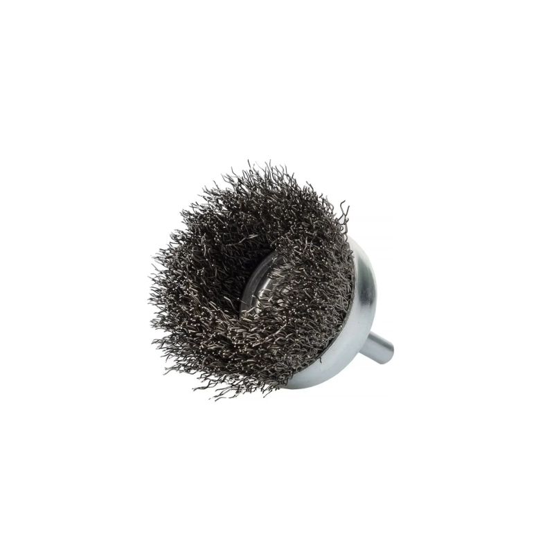 Stiepļu kausveida birste ar taisnu stiepli, ar kātiņu, 50 mm, SPECIALIST+