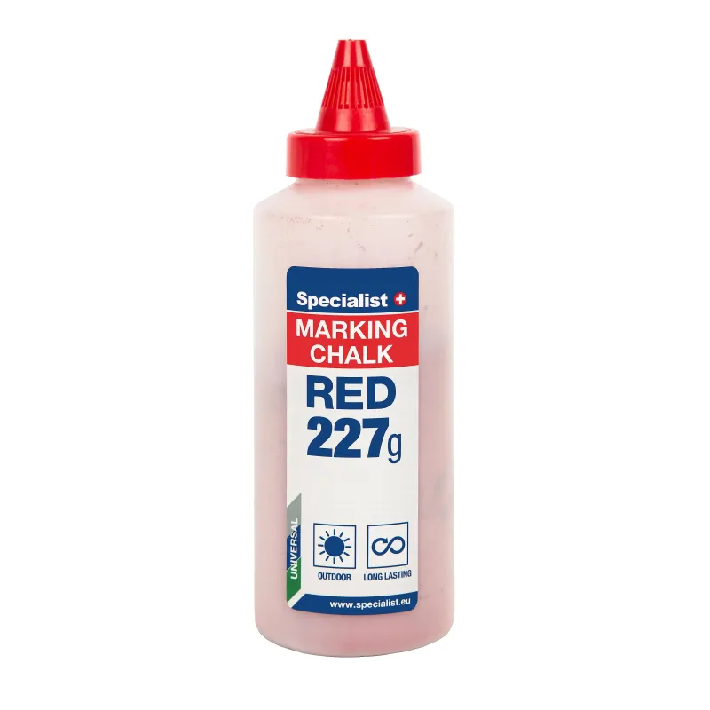 Marķēšanas krīts, sarkans, 227 g, SPECIALIST+