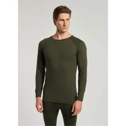 Thermal shirt, khaki color, size L. NJORDWEAR