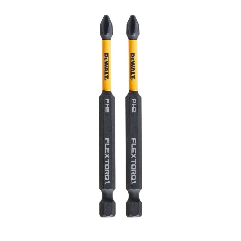 FLEXTORQ Screwdriver Bits PH2 89 mm, DeWALT, 2 pcs