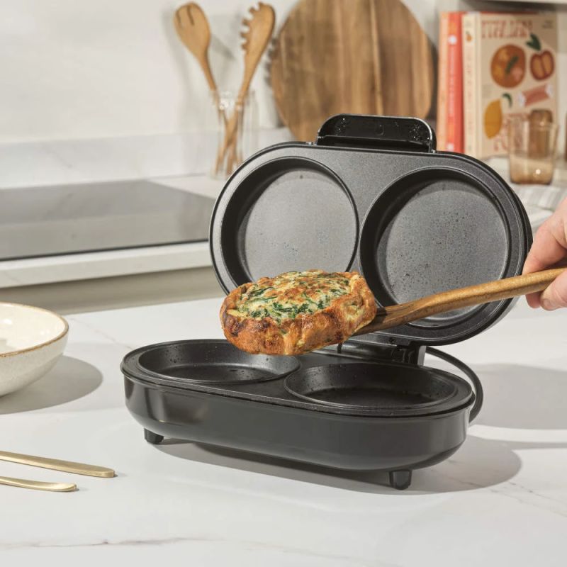 Salter EK4213SVDE XL Dual Omelette Maker