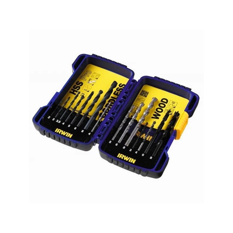 Pro drill set combi 15pc