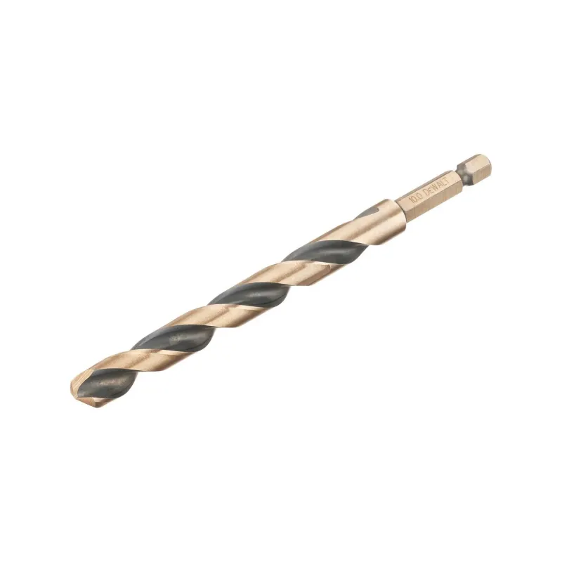 Grąžtas metalui HEX 1-4, 10,0 mm, DeWALT