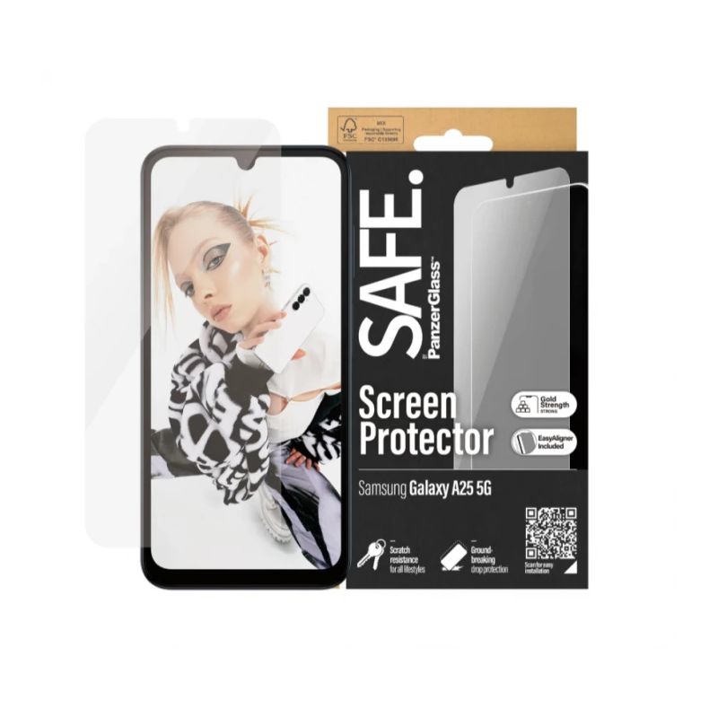 PanzerGlass Screen Protector Samsung Galaxy A25 5G - Ultra-Wide Fit