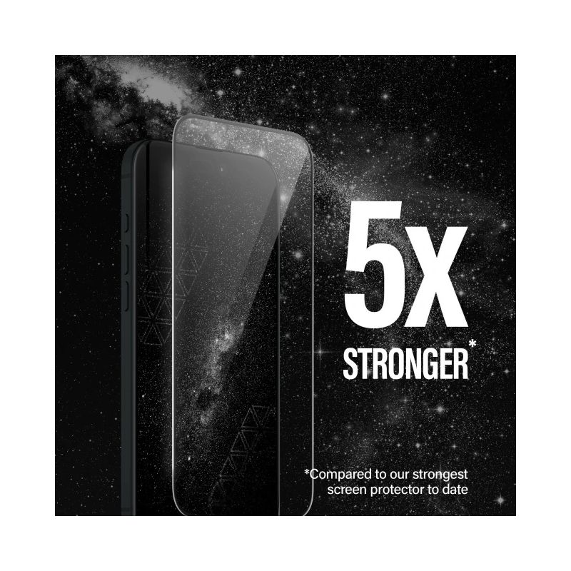 PanzerGlass Ceramic Screen Protector Apple iPhone 16 Plus, Ultra-Wide Fit