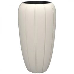 Puķu pods Gaja 747x400mm, 12.5L balts