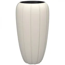 Puķu pods Gaja 747x400mm, 12.5L balts