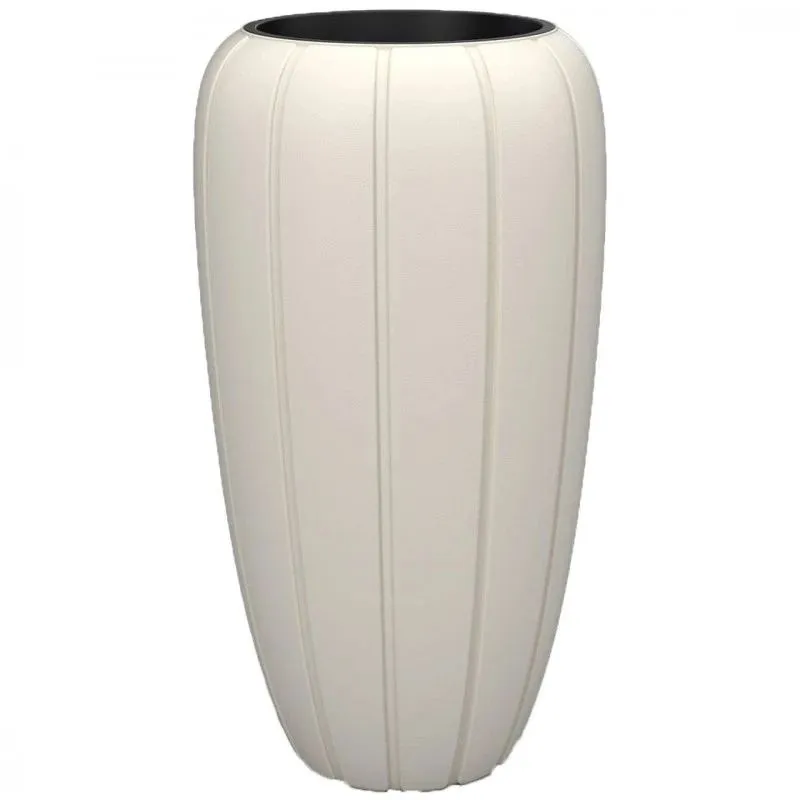 Puķu pods Gaja 747x400mm, 12.5L balts