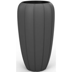 Puķu pods Gaja 747x400mm, 12.5L tumši pelēks