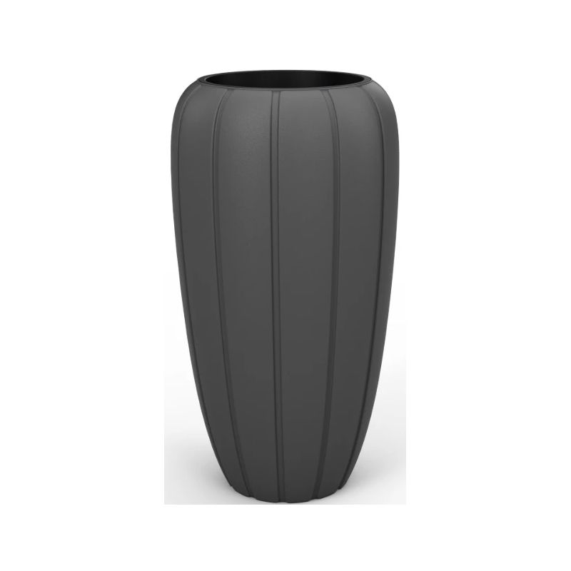 Puķu pods Gaja 747x400mm, 12.5L tumši pelēks