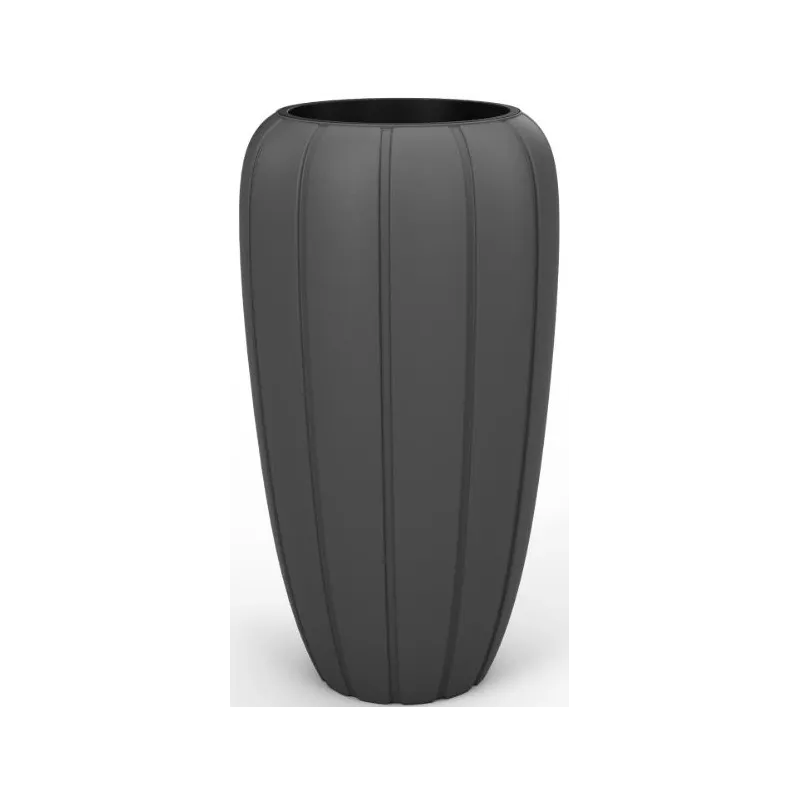 Puķu pods Gaja 747x400mm, 12.5L tumši pelēks