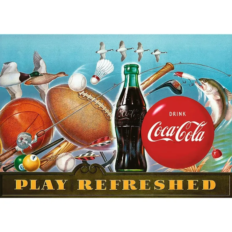 TREFL Premium Plus Puzle Coca-Cola: Play Refreshed, 1000 gab.