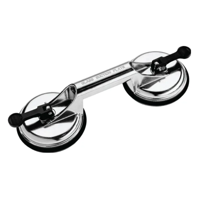 Alumīnija vakuuma stikla turētājs, dubults