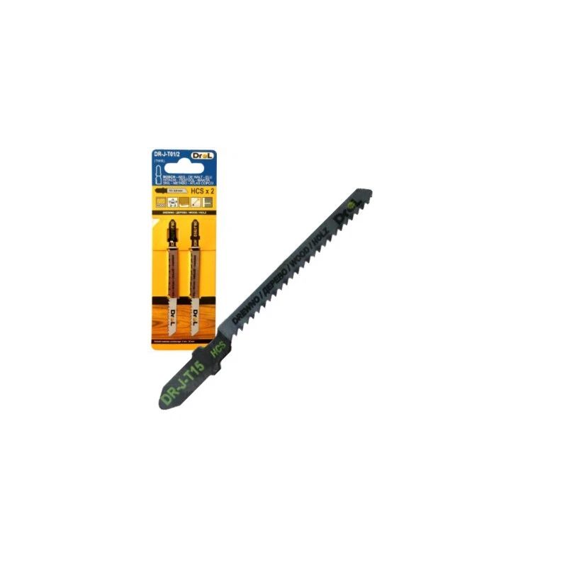 Figūrzāģis Drel T119BO kokam 2 gab.