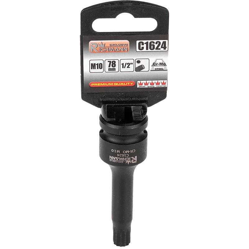 SINGLE IMPACT SPLINE SOCKET 1-2' M18x78MM