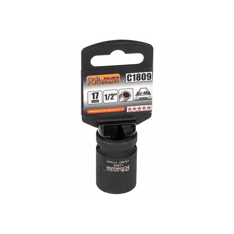 Impact socket 1-2' 14 mm