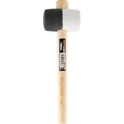 Rubber mallet 60mm-16 oz wooden handle