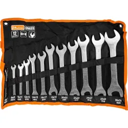 Double open end spanners, fully polished