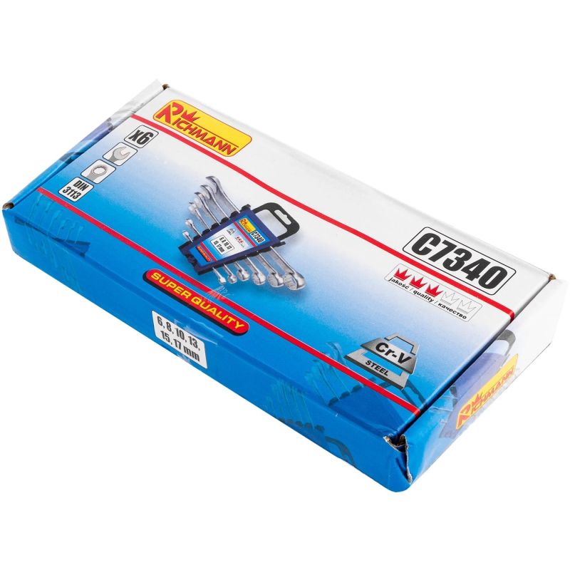 Atslēgas Richmann, 6-17mm, 6 gab.