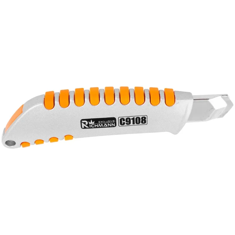 Utility knife 18mm aluminium