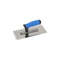 Stainless steel trowel 130x270 with plas
