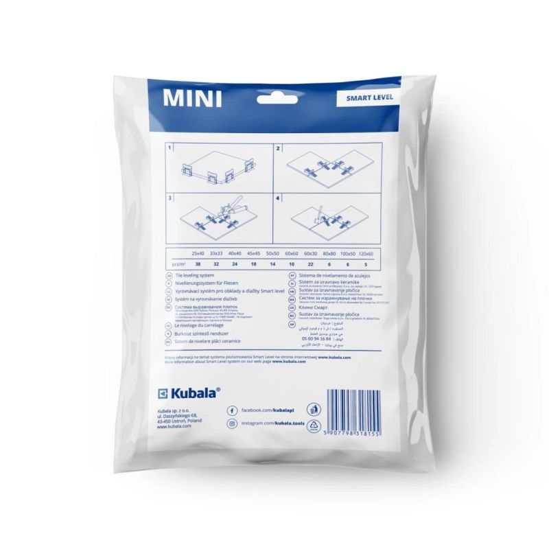 Kubala ironing system mini pins. 100 pcs.