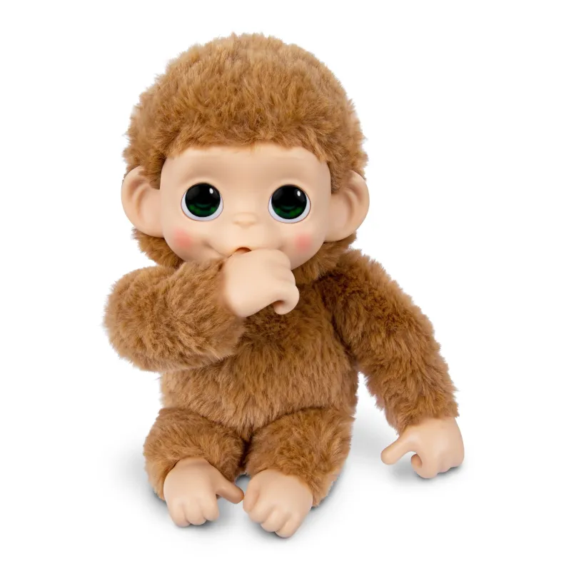 LITTLE LIVE PETS interactive plush Monkey minis, 19 cm