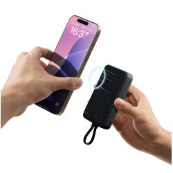 Xiaomi 33W Magnetic Power Bank 10000mAh ,Integrated Cable,, Gray