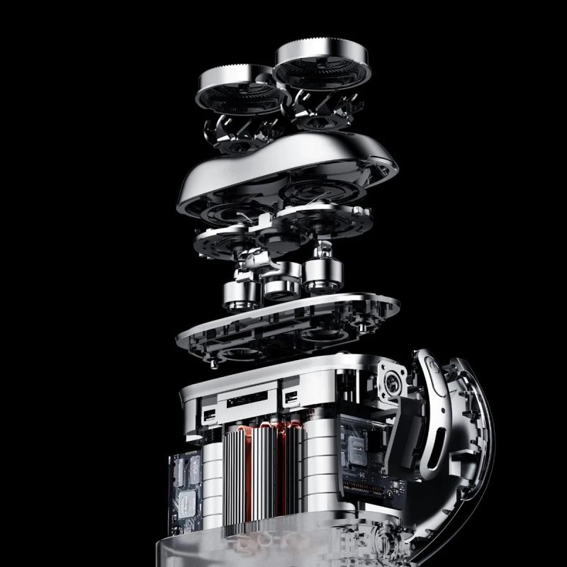 MZPS021 Metz Firm stone Shaver, Rock Grey.