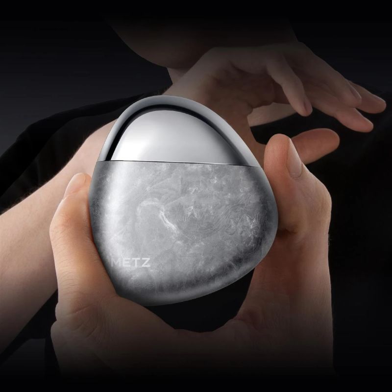 MZPS021 Metz Firm stone Shaver, Rock Grey.