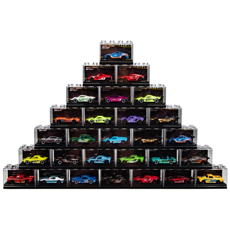 Metāla sacīkšu automašīna, 9 cm