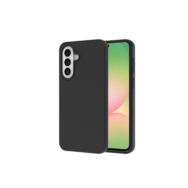 JM REGULAR DEFENSE SILICONE for Galaxy A37, Black