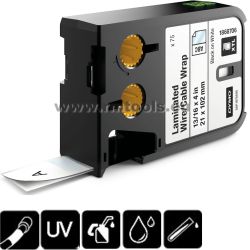 Lamineeritud juhtmelint XTL 21×39mm, must ,150,