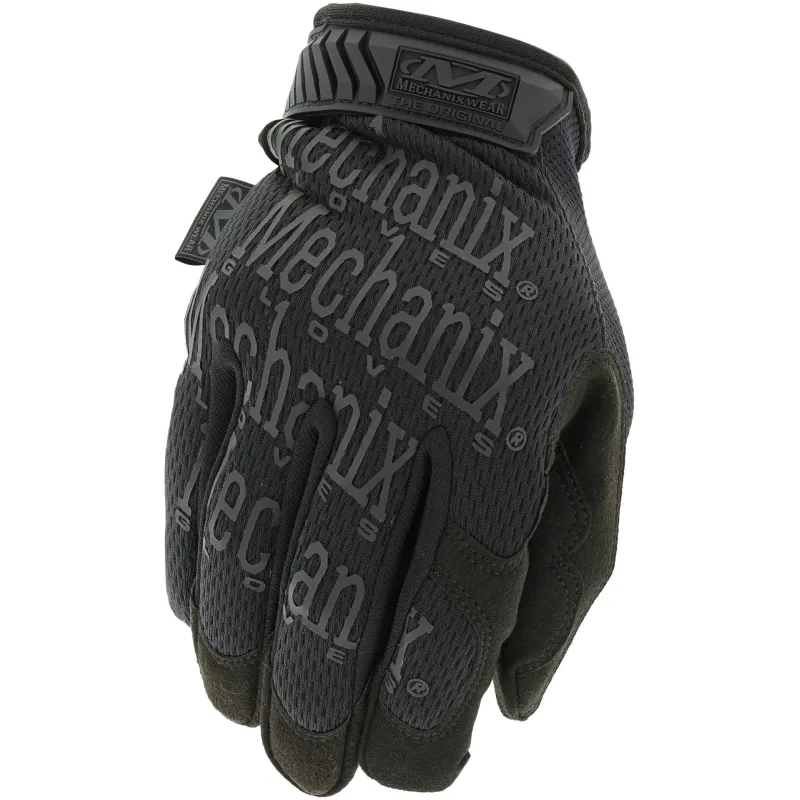 Cimdi Mechanix The Original Covert 55 melni L izmērs. Velcro, sintētiskā āda, TrekDry