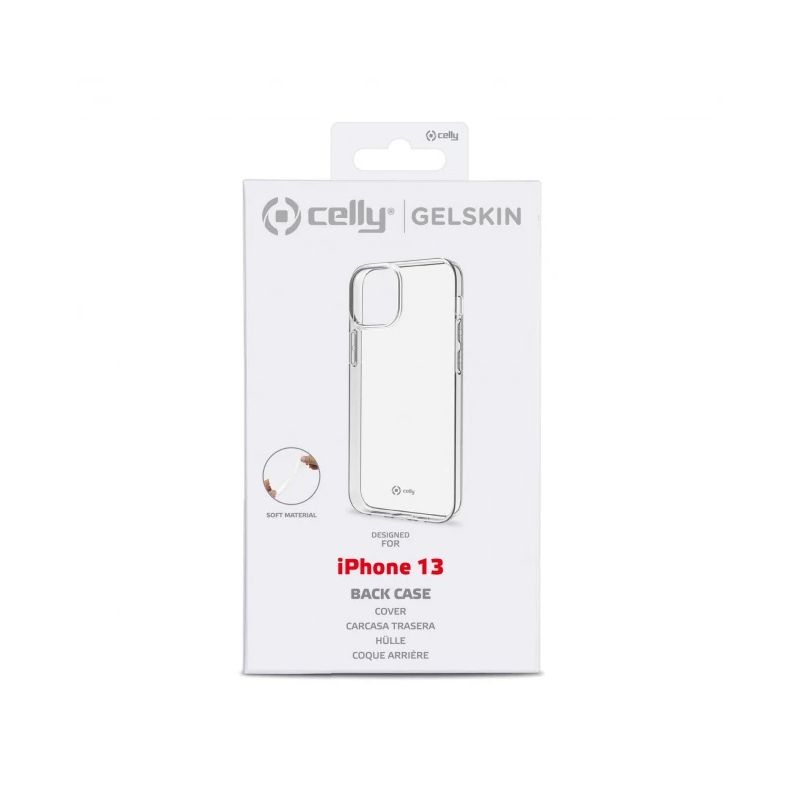 CELLY Gelskin back cover Apple iPhone 13 Transparent