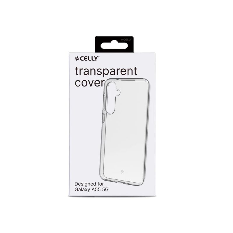CELLY Gelskin back coverSamsung Galaxy A55 5G, Transparent