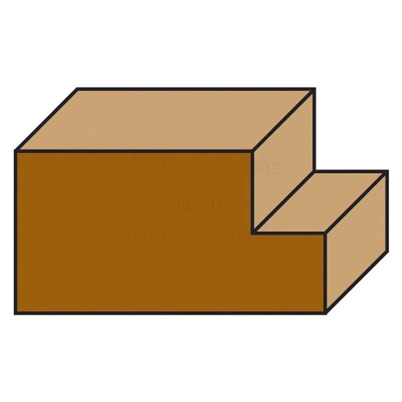 Cietkausējuma gropjfrēze S 8 D 19 Z 2 RH