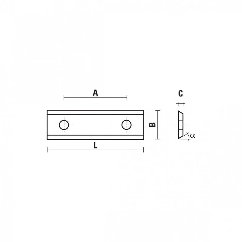 HW maināmie asmeņi 50x12x1,5 35 A 26 KCR08
