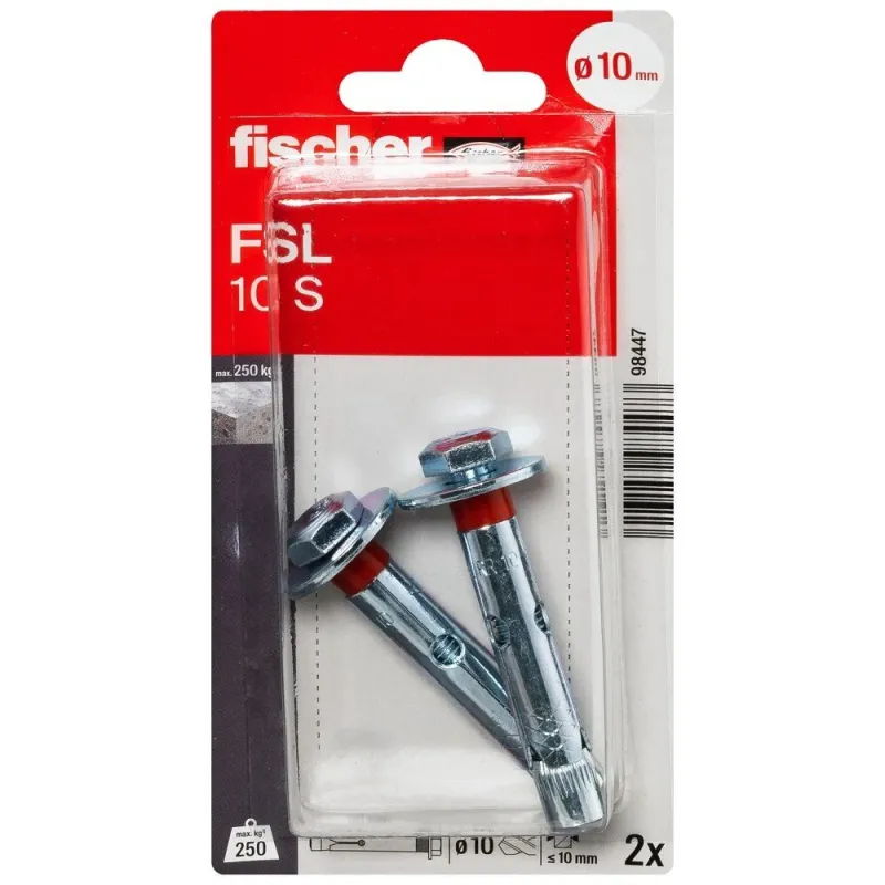 Fišera enkurs ar braukšanu FSL 10 S 2gab.