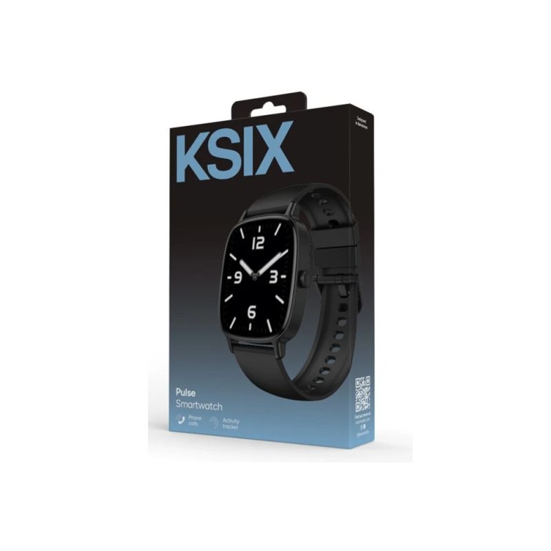 Ksix Smartwatch PULSE, Black